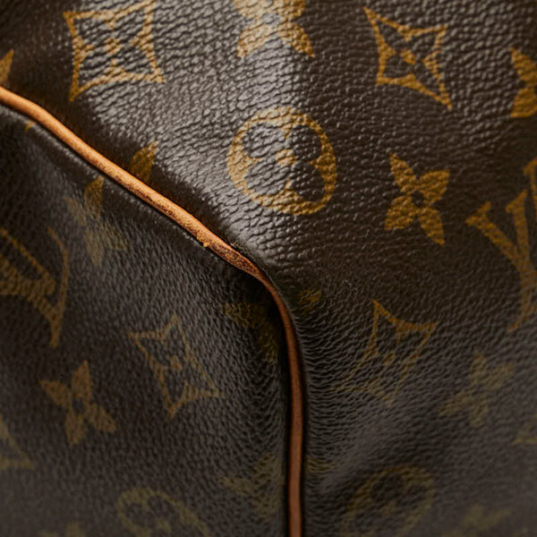 ルイ ヴィトン モノグラム キーポル50 ボストンバッグ トラベルバッグ M41426 ブラウン PVC レザー レディース LOUIS VUITTON 【中古】