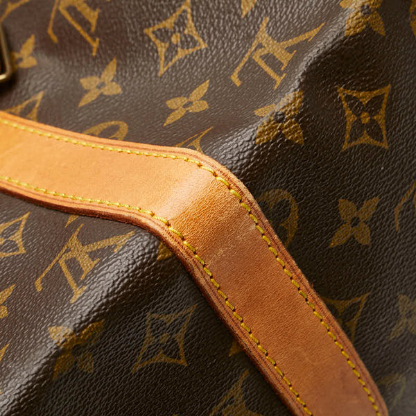 ルイ ヴィトン モノグラム キーポル50 ボストンバッグ トラベルバッグ M41426 ブラウン PVC レザー レディース LOUIS VUITTON 【中古】