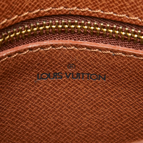 ルイ ヴィトン モノグラム サンクルーMM 斜め掛け ショルダーバッグ M51243 ブラウン PVC レザー レディース LOUIS VUITTON 【中古】