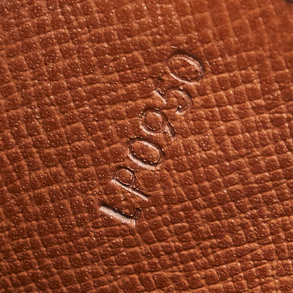ルイ ヴィトン モノグラム サンクルーMM 斜め掛け ショルダーバッグ M51243 ブラウン PVC レザー レディース LOUIS VUITTON 【中古】