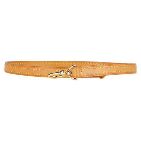 ルイ ヴィトン ショルダーストラップ ベージュ レザー レディース LOUIS VUITTON 【中古】