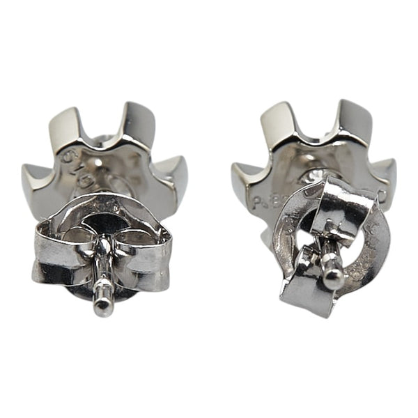 Pt850 プラチナ ダイヤ0.39ct スタッドピアス レディース 【中古】