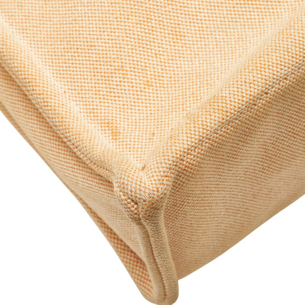 エルメス ニュー フールトゥ トートMM ハンドバッグ トートバッグ オレンジ キャンバス レディース HERMES 【中古】