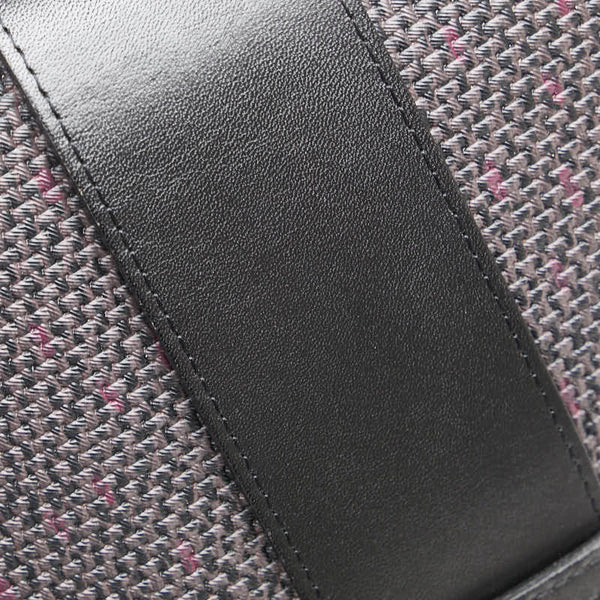 サンローラン YSLモノグラム ショルダーバッグ パープル ブラック レザー レディース SAINT LAURENT 【中古】