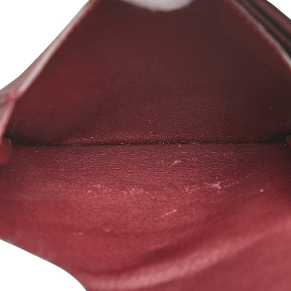 カルティエ マストライン 二つ折り財布 ブラック レザー メンズ CARTIER 【中古】