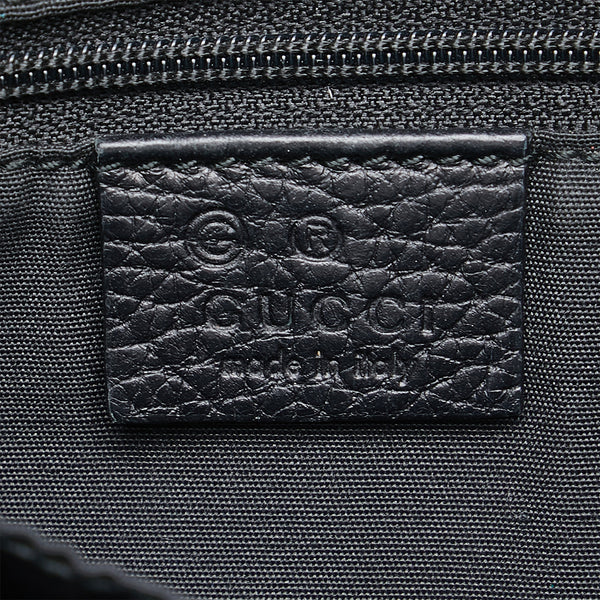 グッチ グッチシマ ショルダーバッグ 272396 ブラック レザー スエード レディース GUCCI 【中古】