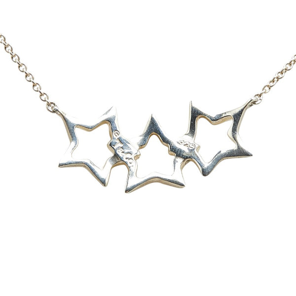 ティファニー トリプルスター ネックレス SV925 シルバー レディース TIFFANY&Co. 【中古】