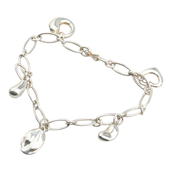 ティファニー エルサ ペレッティ 5チャーム ブレスレット SV925 シルバー レディース TIFFANY&Co. 【中古】