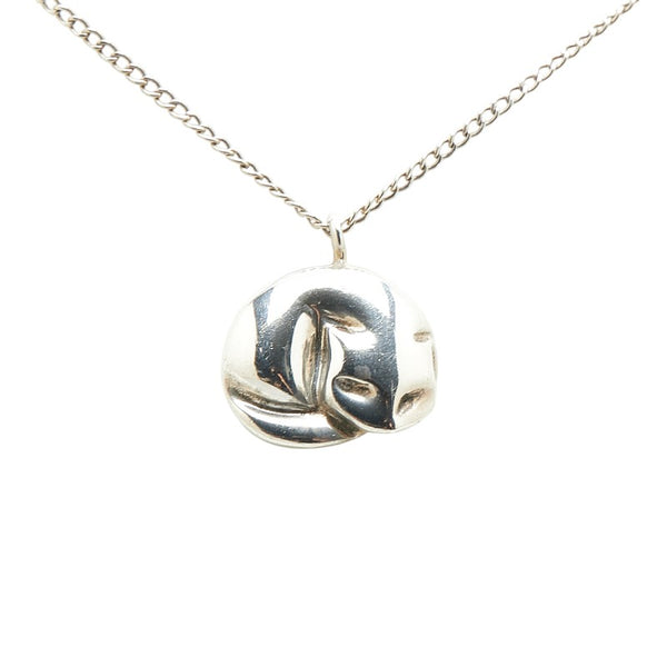 ティファニー 猫 キャット モチーフ ネックレス スターリングシルバー レディース TIFFANY&Co. 【中古】