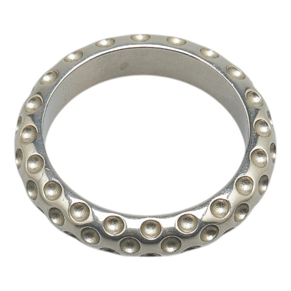 エルメス ドット モチーフ スカーフリング シルバー メタル レディース HERMES 【中古】