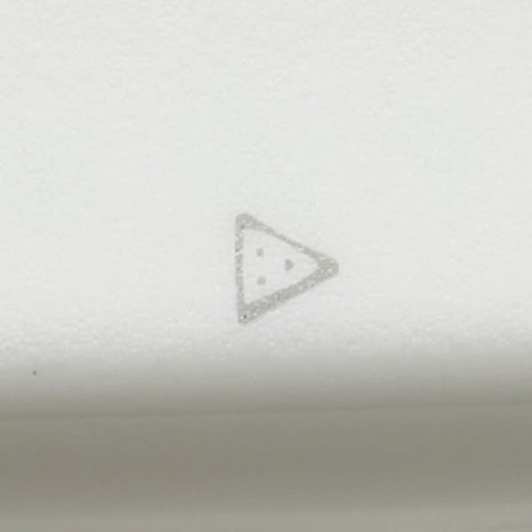 エルメス リズム スクエアプレート 皿 食器 ホワイト グリーン 陶器 レディース HERMES 【中古】