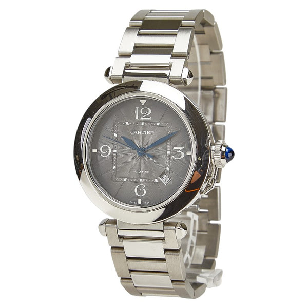 カルティエ パシャ ドゥ カルティエ 腕時計 WSPA0026 自動巻き グレー文字盤 ステンレススチール メンズ CARTIER 【中古】