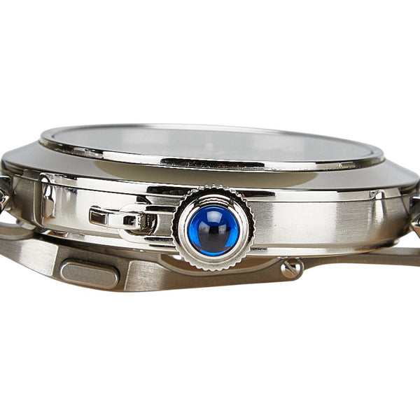 カルティエ パシャ ドゥ カルティエ 腕時計 WSPA0026 自動巻き グレー文字盤 ステンレススチール メンズ CARTIER 【中古】