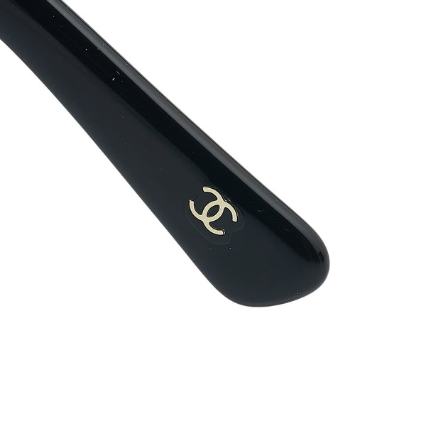 シャネル ココマーク サングラス 5146-A ブラック プラスチック レディース CHANEL 【中古】