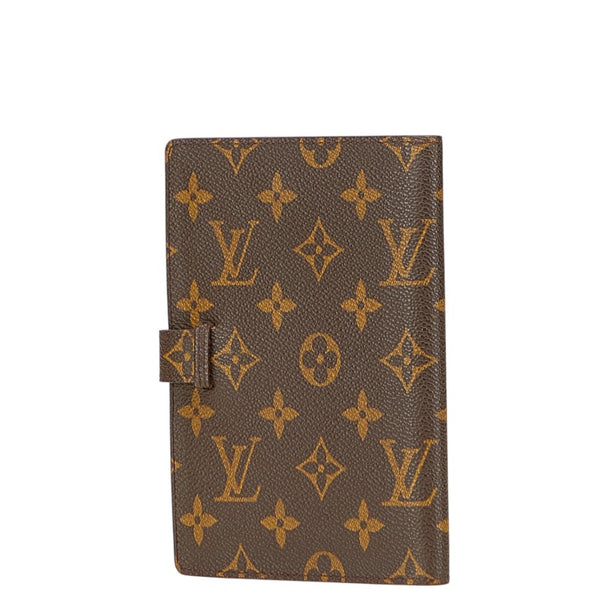 ルイ ヴィトン モノグラム ポシェット フォト 手帳カバー フォトケース M58817 ブラウン PVC レザー レディース LOUIS VUITTON 【中古】