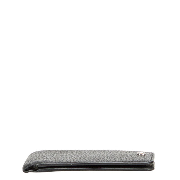 サルヴァトーレフェラガモ ガンチーニ 二つ折り財布 ブラック レザー メンズ Salvatore Ferragamo 【中古】