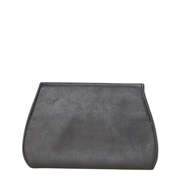 カルティエ パンテール コインケース 小銭入れ ブラック レザー レディース CARTIER 【中古】