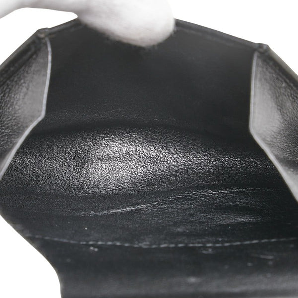 カルティエ パンテール コインケース 小銭入れ ブラック レザー レディース CARTIER 【中古】