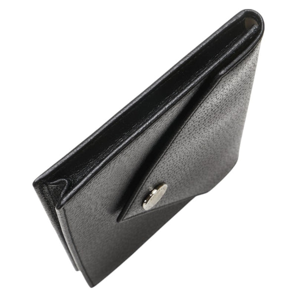 ブルガリ パスポートケース マルチケース ブラック レザー メンズ BVLGARI 【中古】