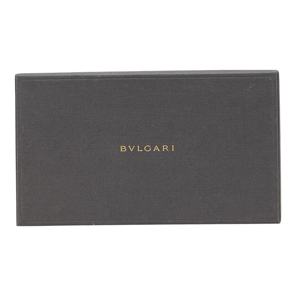 ブルガリ パスポートケース マルチケース ブラック レザー メンズ BVLGARI 【中古】