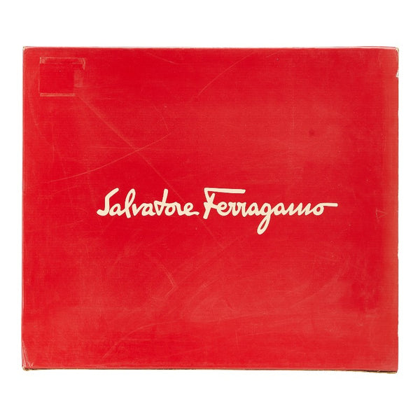 サルヴァトーレフェラガモ ワンショルダーバッグ ブラウン ナイロン レザー レディース Salvatore Ferragamo 【中古】