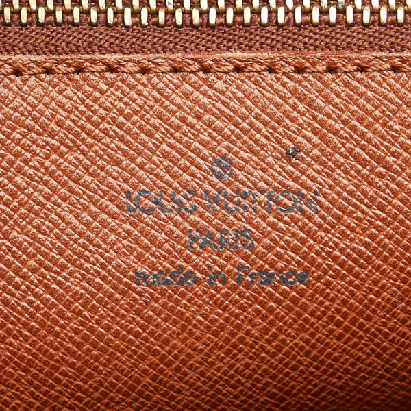 ルイ ヴィトン モノグラム ジュヌフィーユMM 斜め掛け ショルダーバッグ M51226 ブラウン PVC レザー レディース LOUIS VUITTON 【中古】