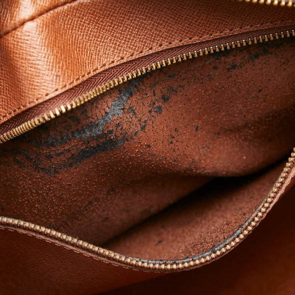 ルイ ヴィトン モノグラム ジュヌフィーユMM 斜め掛け ショルダーバッグ M51226 ブラウン PVC レザー レディース LOUIS VUITTON 【中古】