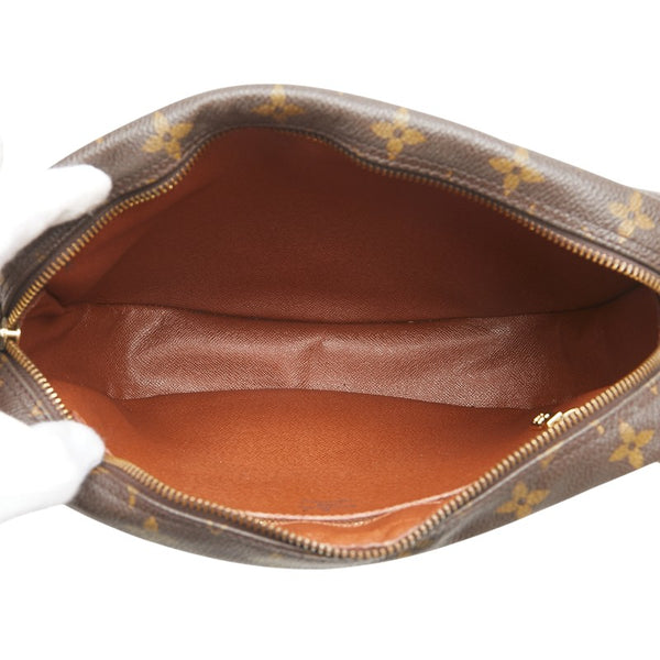 ルイ ヴィトン モノグラム ジュヌフィーユMM 斜め掛け ショルダーバッグ M51226 ブラウン PVC レザー レディース LOUIS VUITTON 【中古】