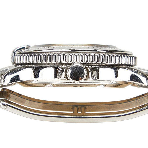 コルム メモタイム セイブ ザ シー 腕時計 クオーツ ホワイト文字盤 ステンレススチール ソフィアクリスタル レディース CORUM 【中古】