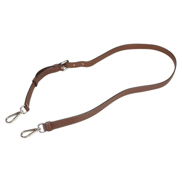 プラダ ショルダーストラップ ブラウン レザー レディース PRADA 【中古】