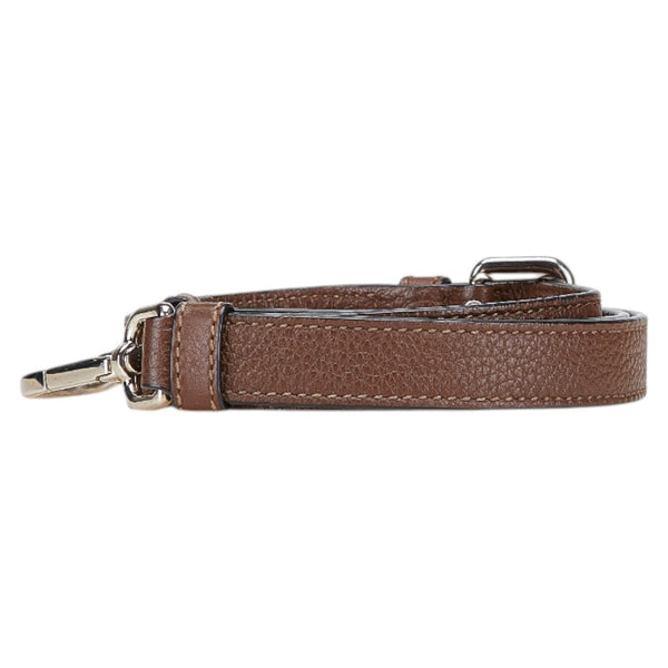 プラダ ショルダーストラップ ブラウン レザー レディース PRADA 【中古】