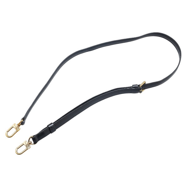 ルイ ヴィトン ショルダーストラップ ブラック レザー レディース LOUIS VUITTON 【中古】