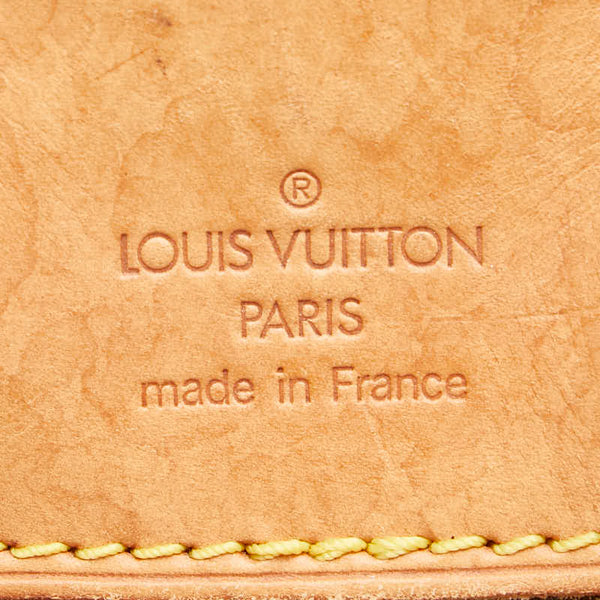ルイ ヴィトン モノグラム モンスリPM リュック バックパック M51137 ブラウン PVC レザー レディース LOUIS VUITTON 【中古】