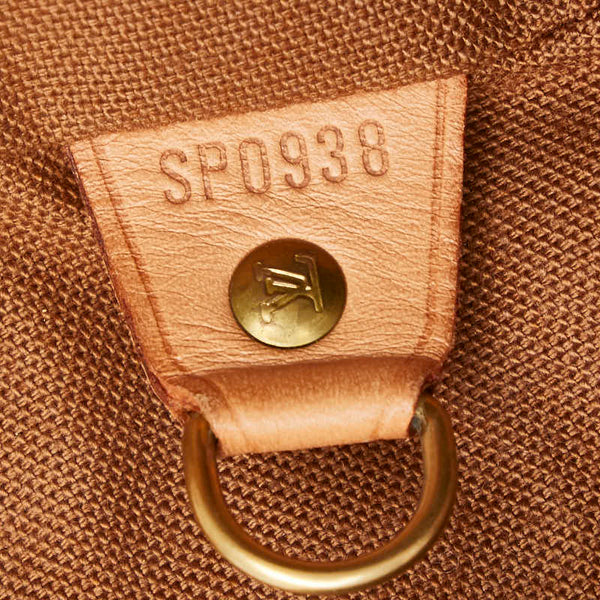 ルイ ヴィトン モノグラム モンスリPM リュック バックパック M51137 ブラウン PVC レザー レディース LOUIS VUITTON 【中古】