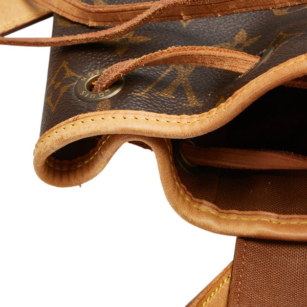 ルイ ヴィトン モノグラム モンスリPM リュック バックパック M51137 ブラウン PVC レザー レディース LOUIS VUITTON 【中古】