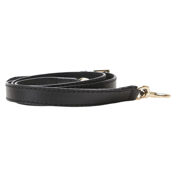 グッチ ショルダーストラップ ブラック レザー レディース GUCCI 【中古】