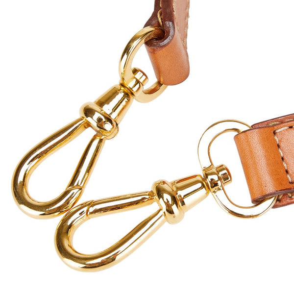 セリーヌ ショルダーストラップ ブラウン レザー レディース CELINE 【中古】