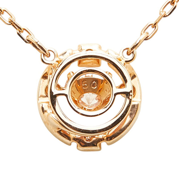 スワロフスキー スパークリング ダンス ラインストーン ネックレス ローズゴールド メッキ レディース SWAROVSKI 【中古】