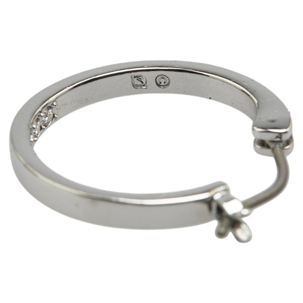 スワロフスキー ラインストーン ピアス シルバー メタル レディース SWAROVSKI 【中古】