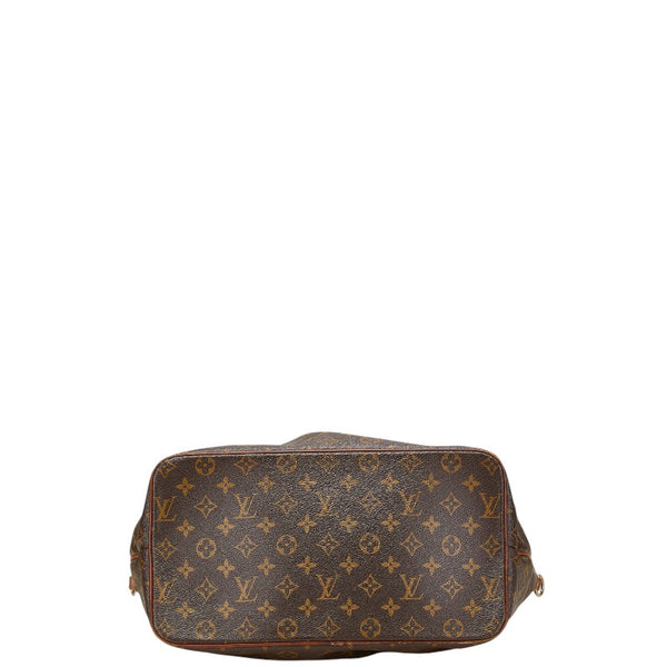 ルイ ヴィトン モノグラム パレルモGM トートバッグ ショルダーバッグ M40146 ブラウン PVC レザー レディース LOUIS VUITTON 【中古】