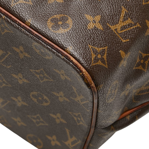 ルイ ヴィトン モノグラム パレルモGM トートバッグ ショルダーバッグ M40146 ブラウン PVC レザー レディース LOUIS VUITTON 【中古】