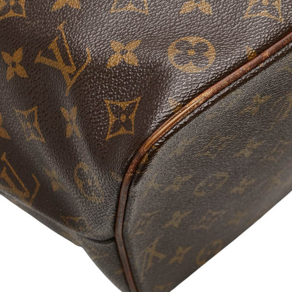 ルイ ヴィトン モノグラム パレルモGM トートバッグ ショルダーバッグ M40146 ブラウン PVC レザー レディース LOUIS VUITTON 【中古】