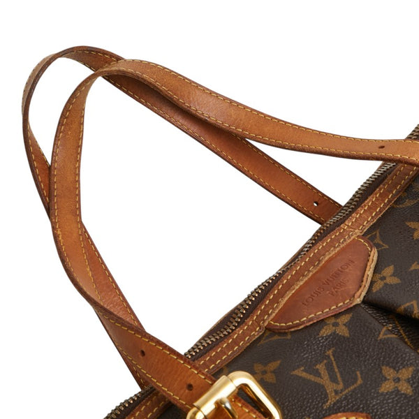 ルイ ヴィトン モノグラム パレルモGM トートバッグ ショルダーバッグ M40146 ブラウン PVC レザー レディース LOUIS VUITTON 【中古】