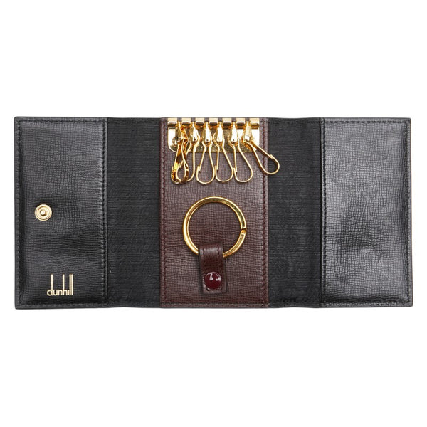 ダンヒル キーケース 6連 ブラック レザー メンズ Dunhill 【中古】