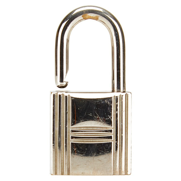エルメス カデナ 南京錠  シルバー メタル レディース HERMES 【中古】