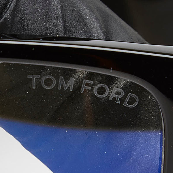 トムフォード メガネ 伊達メガネ アジアンフィット TF5313-F-B 001 ブラック プラスチック メンズ TOM FORD 【中古】