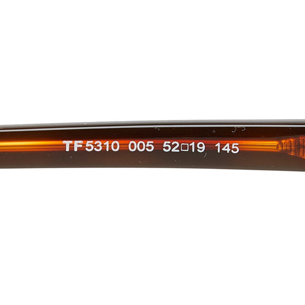トムフォード メガネ 伊達メガネ TF5310 005 ブラック プラスチック メンズ TOM FORD 【中古】
