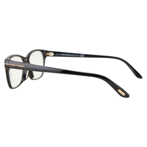 トムフォード メガネ 伊達メガネ アジアンフィット TF5405-F 001 ブラック プラスチック メンズ TOM FORD 【中古】