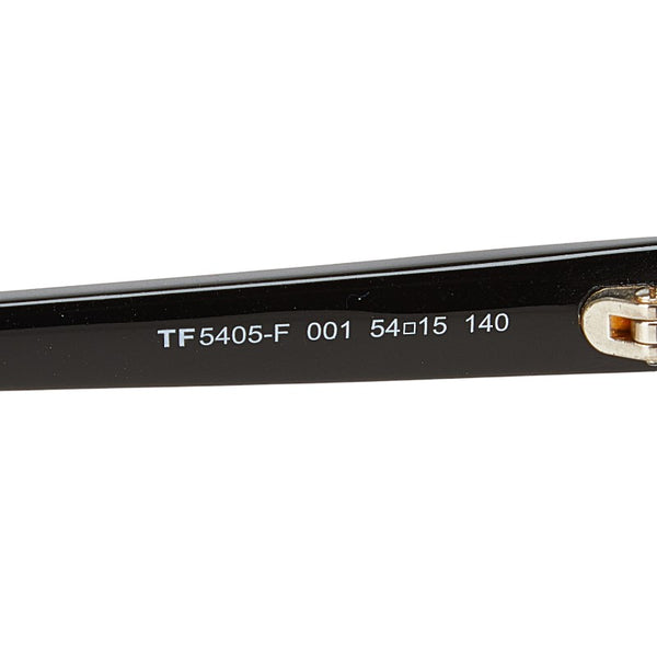 トムフォード メガネ 伊達メガネ アジアンフィット TF5405-F 001 ブラック プラスチック メンズ TOM FORD 【中古】