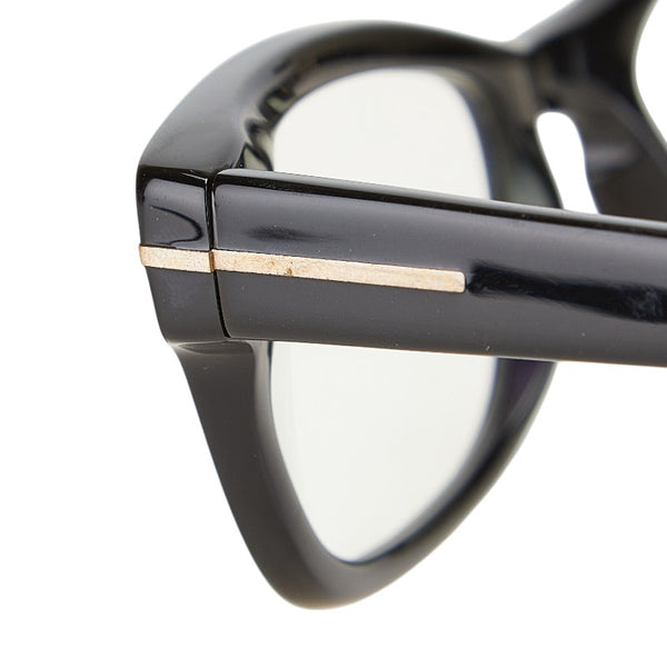 トムフォード メガネ 伊達メガネ TF5184 001 ブラック プラスチック メンズ TOM FORD 【中古】